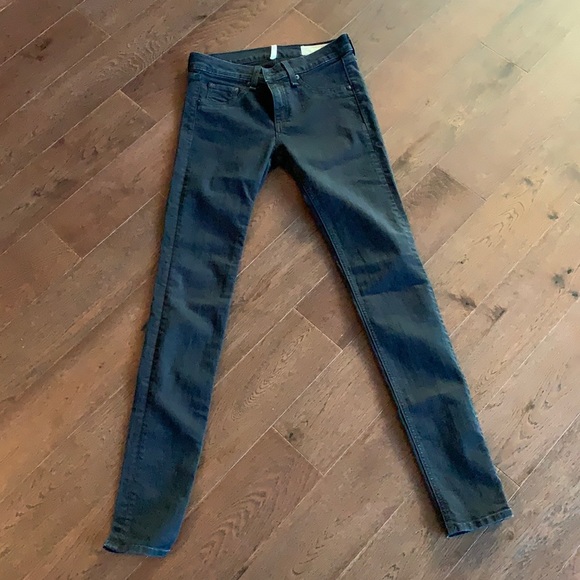 Rag & Bone legging in dark indigo wash - Picture 4 of 4
